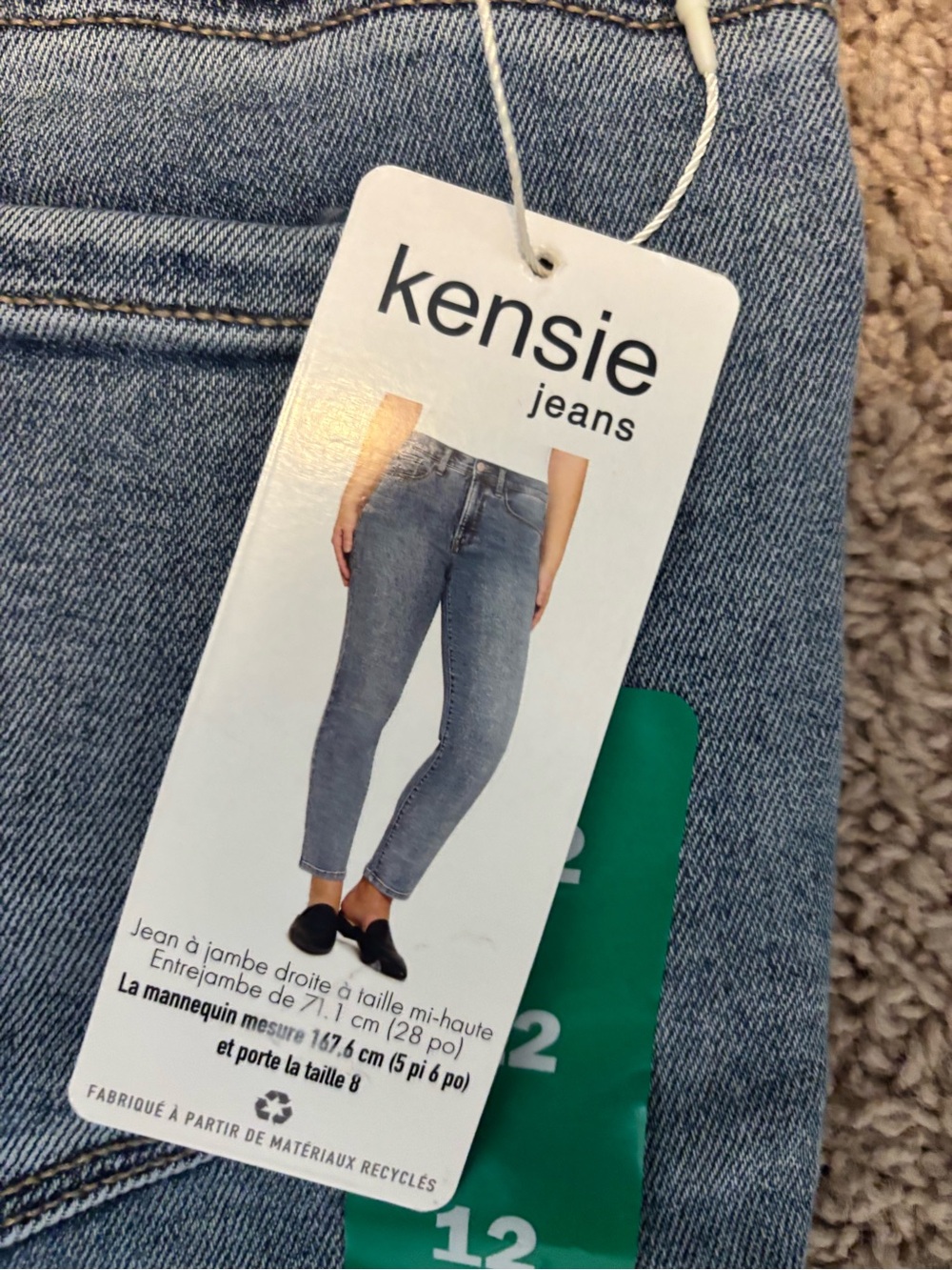 Kensie Light Blue Ankle Skinny Jeans